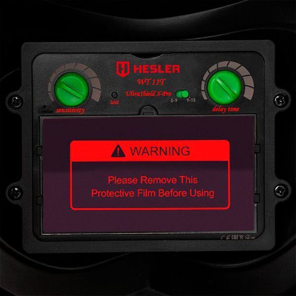 Сварочный щиток Hesler WT 11T UltraShield X-Pro, Germany, Гарантия 64 месяца! 6037 фото